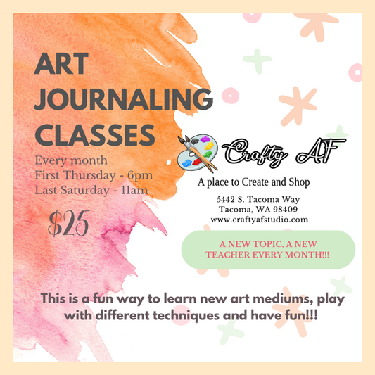 Art Journaling - Monthly