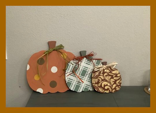Paint Decor Pumpkins w/ ShannyChic