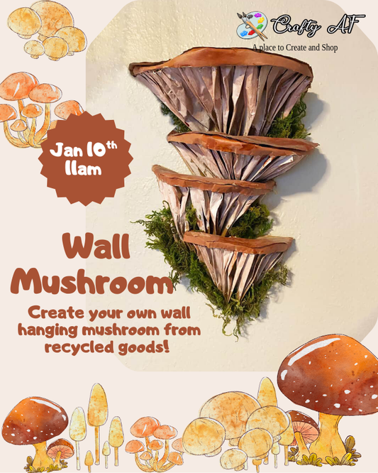 Wall Hanging Mushroom with Tara