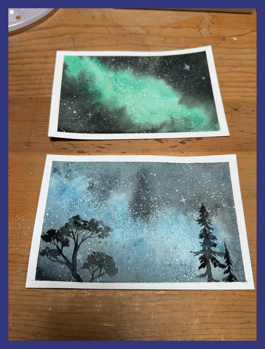 Earth & Sky Watercolor Workshop