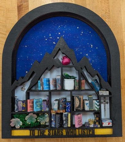 Mini Bookshelves Workshop