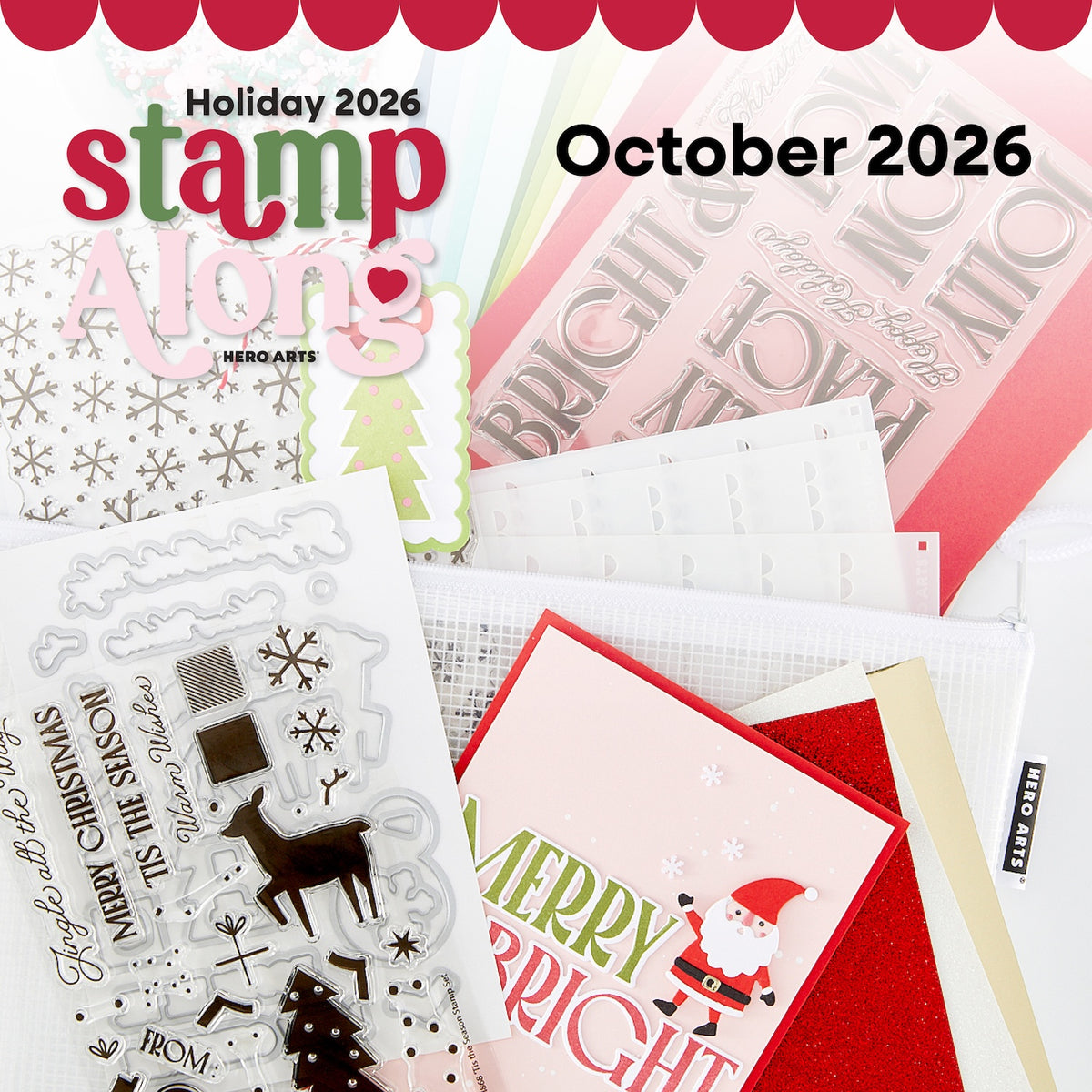 Hero Arts Stamp Along