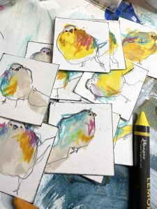 Dina Wakely: From Blobs to Flowers & Birds