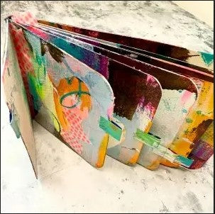 Dina Wakely: Staggered-Page Artist Book