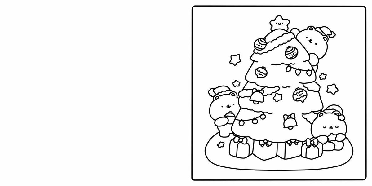 Cute & Cozy Coloring: Merry by Becky Cas