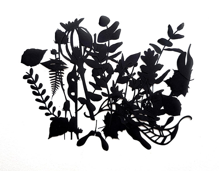 UmWOW Cuts – Florals – Black Card