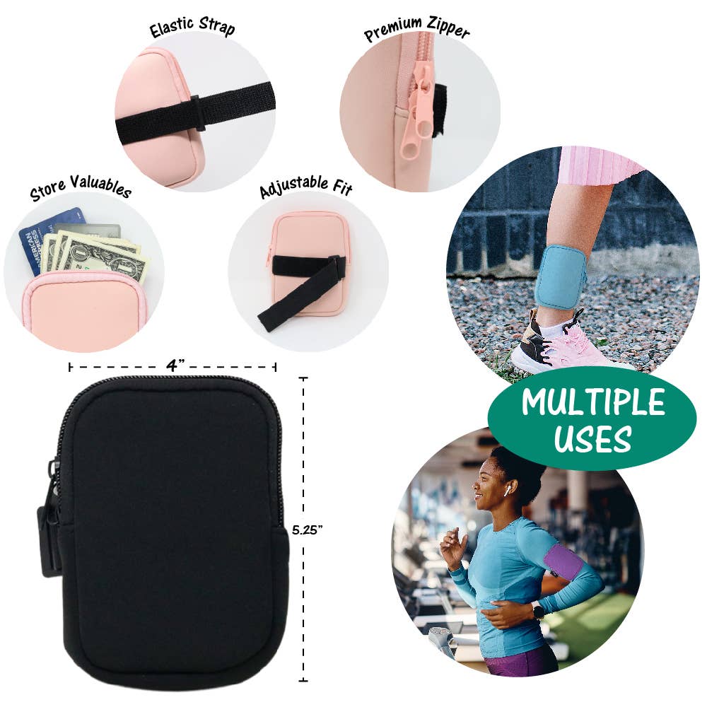 Neoprene Tumbler Bag | Little Ray of Pitch Black