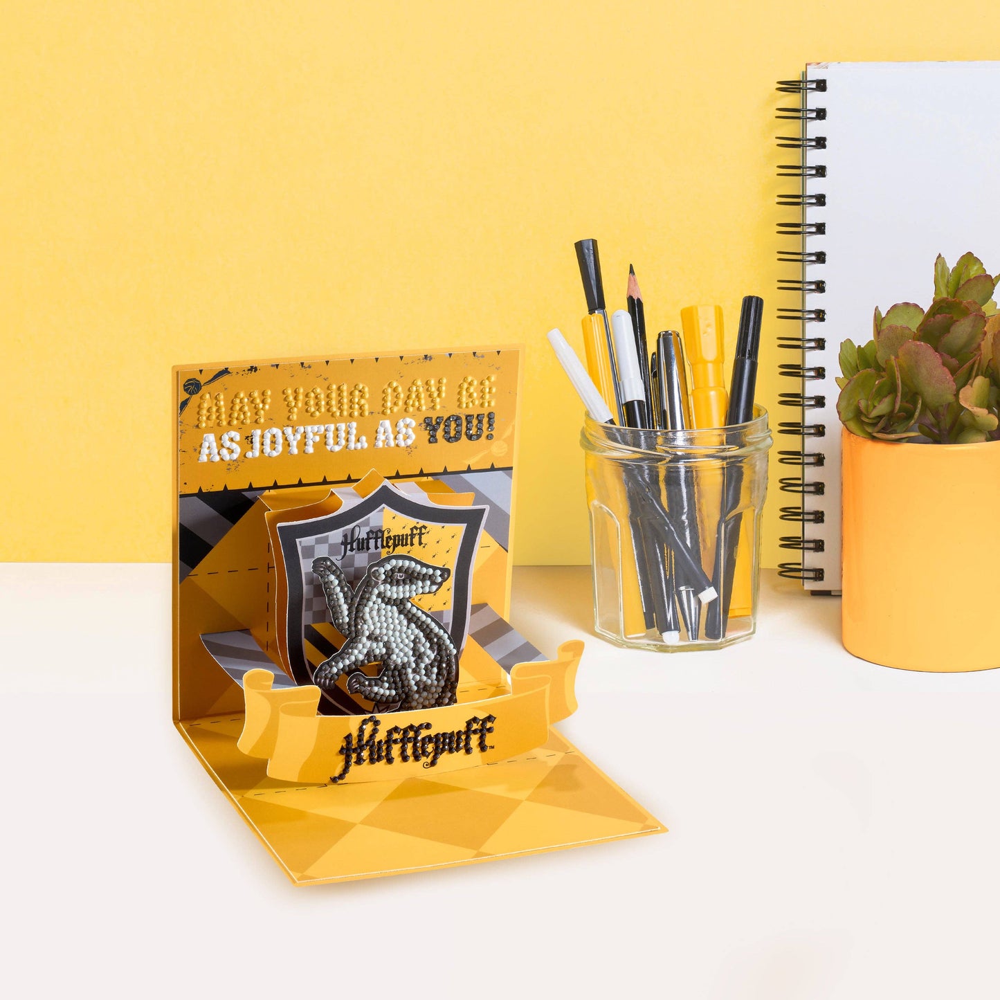 Diamond Pop Card™ - Hufflepuff™