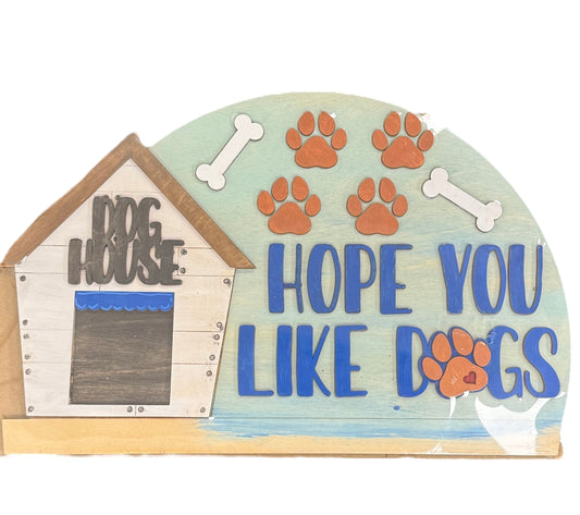 Hope you Like Dogs Seasonal Insert