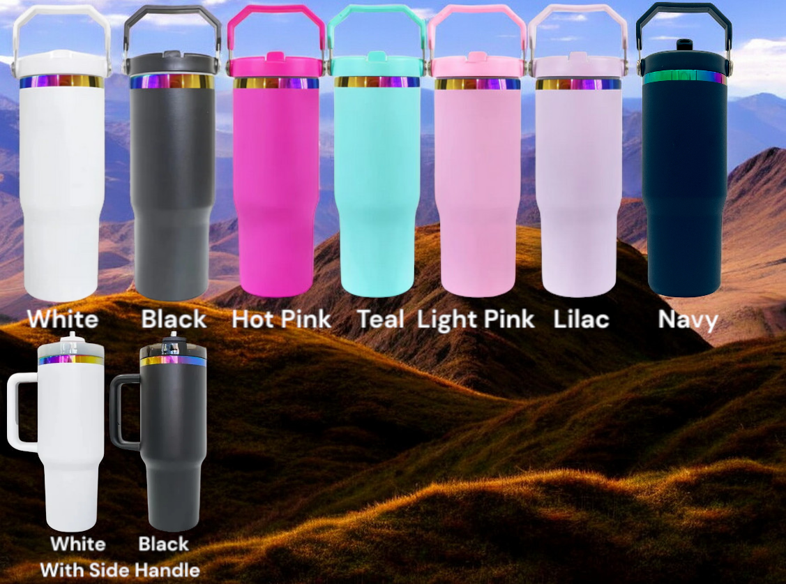 30oz Rainbow engraving options