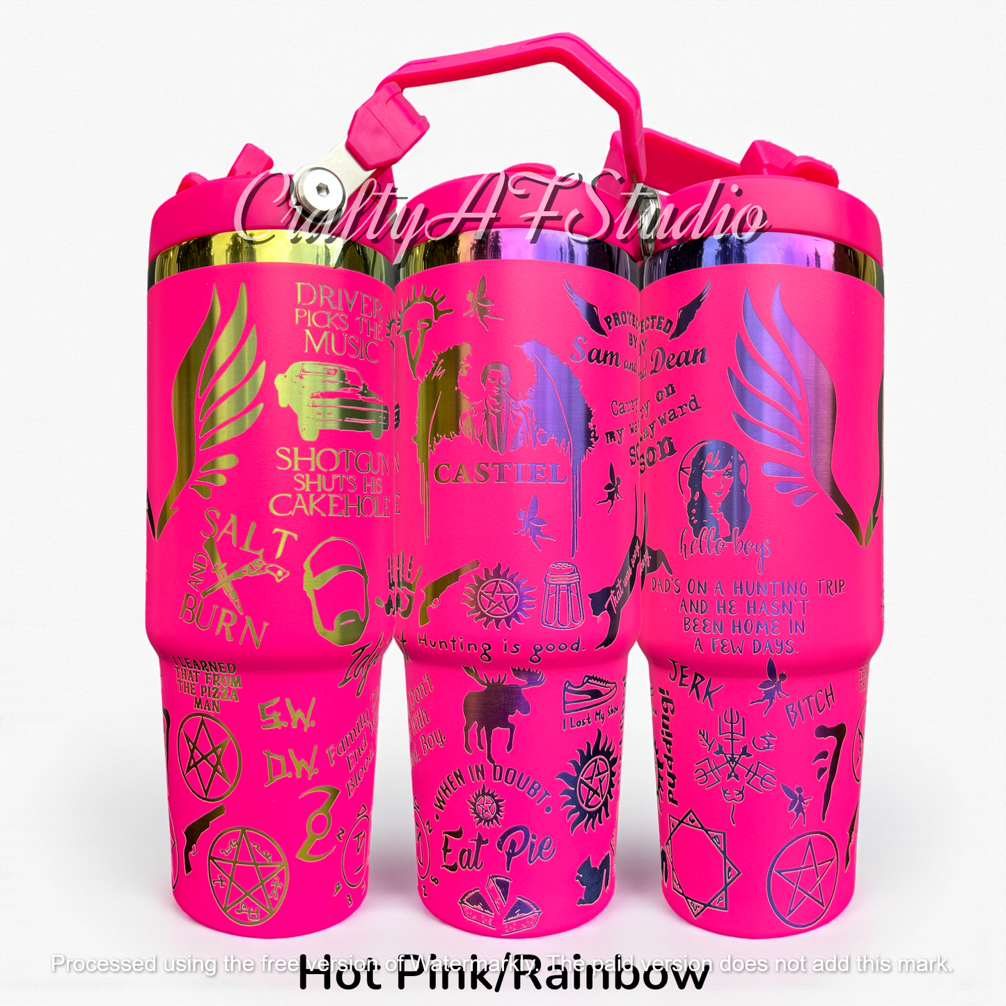 30oz Supernatural series themed Tumbler