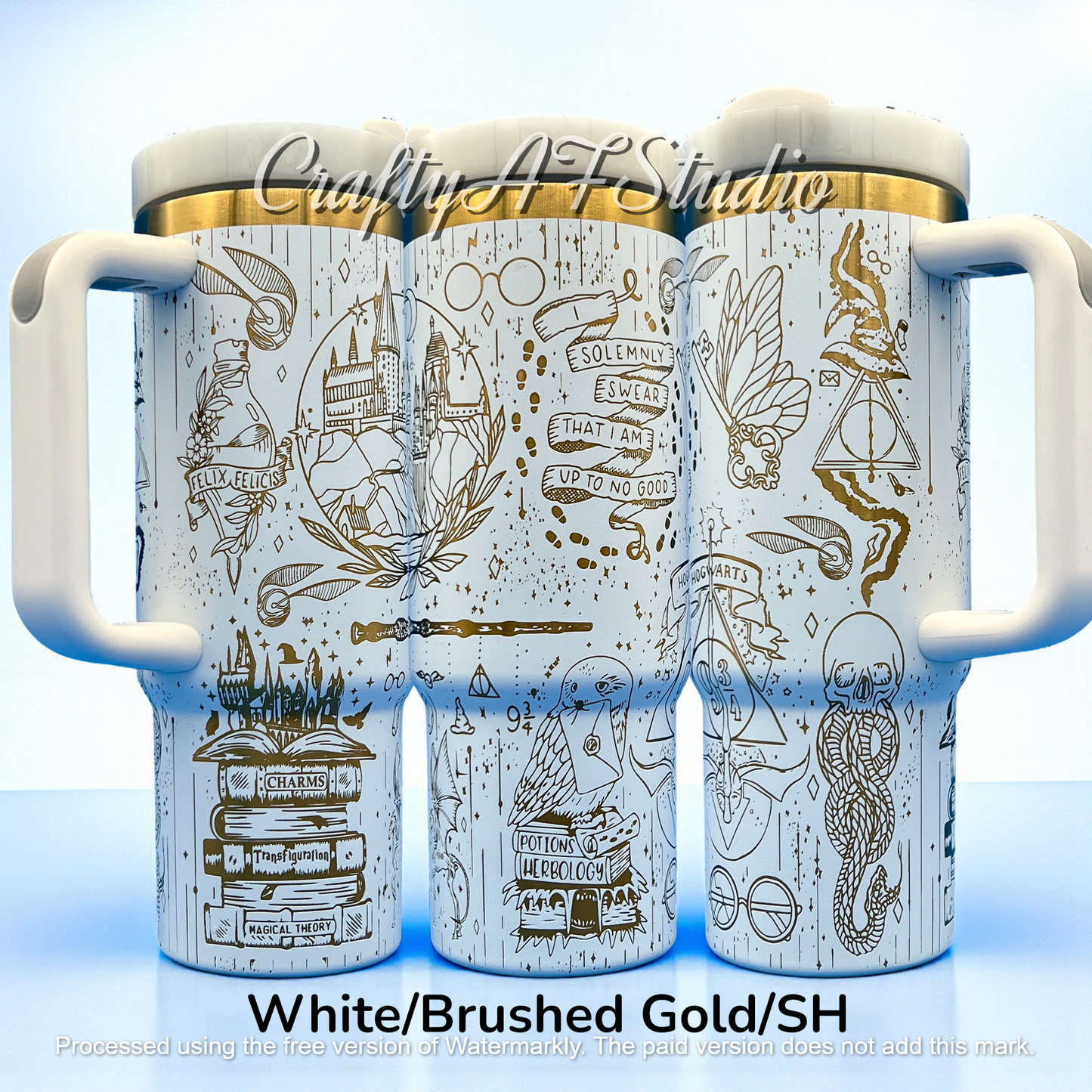 30oz HP Wizarding World Laser Engraved Tumbler