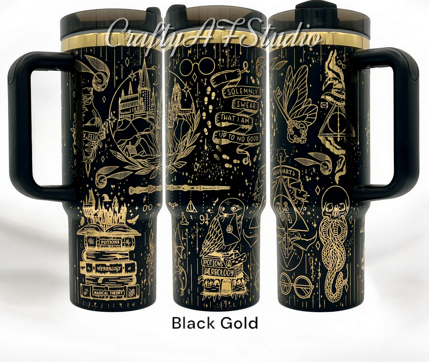 30oz HP Wizarding World Laser Engraved Tumbler