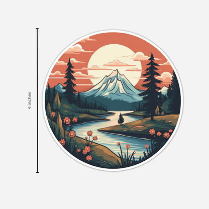 Pacific Northwest 2 Vinyl Sticker