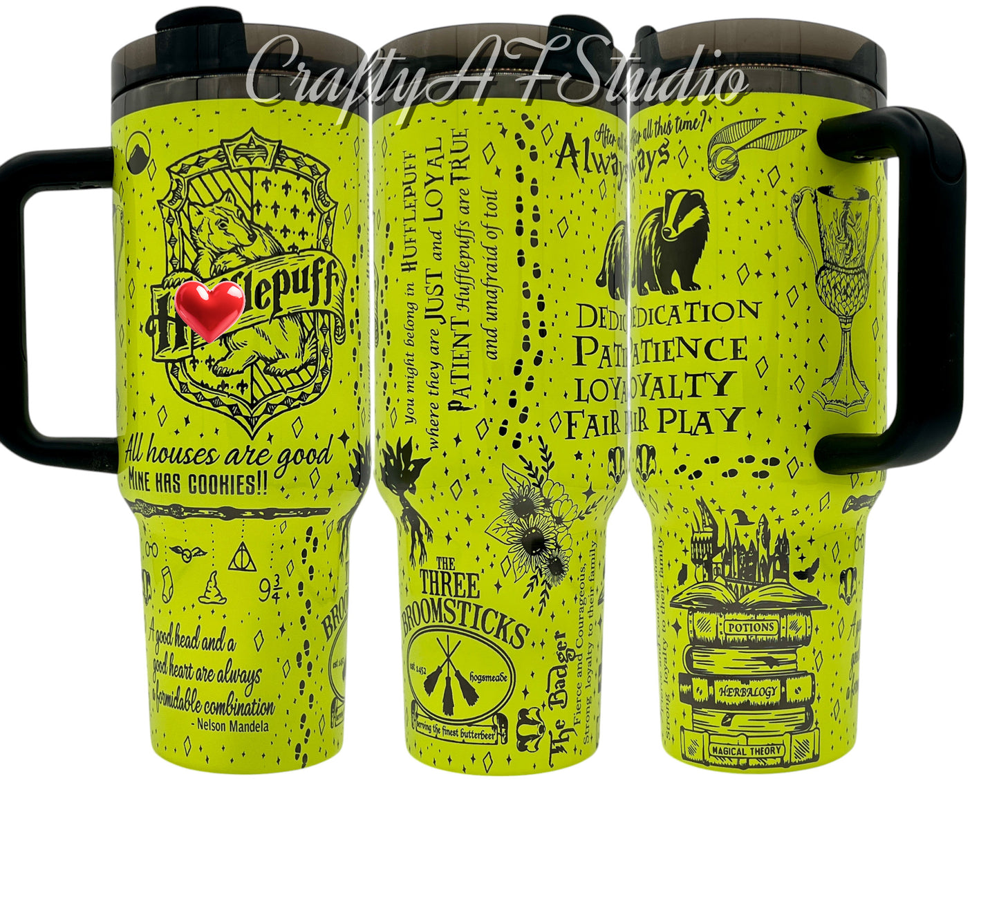 HP Yellow Badger House themed Digital File 40oz svg Hufflepuff