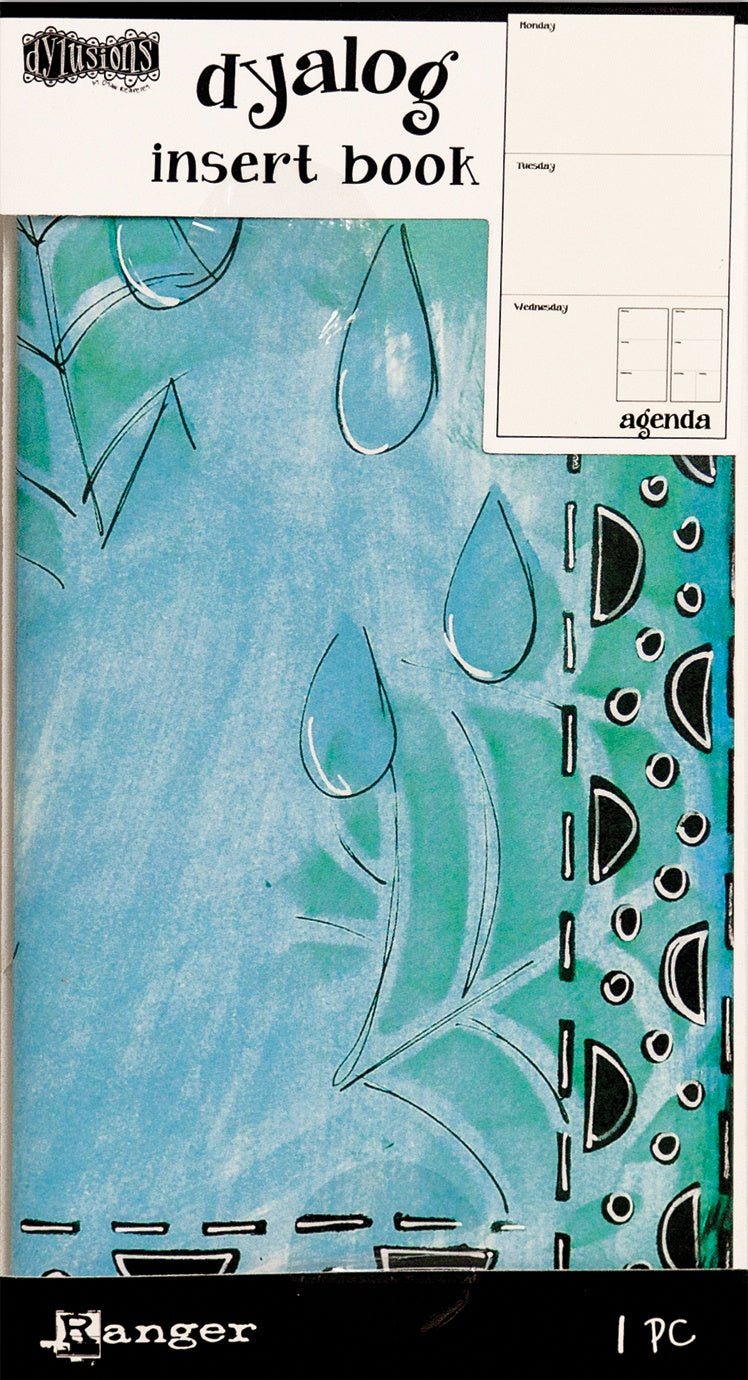 Dyan Reaveley's Dylusions Dyalog Insert Book 4.375"X8.25"