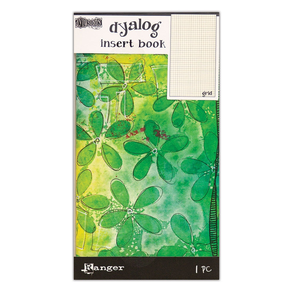 Dyan Reaveley's Dylusions Dyalog Insert Book 4.375"X8.25"