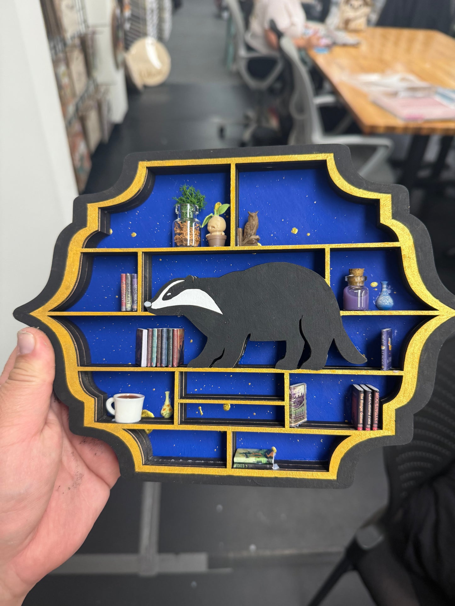 Mini Bookshelves Workshop
