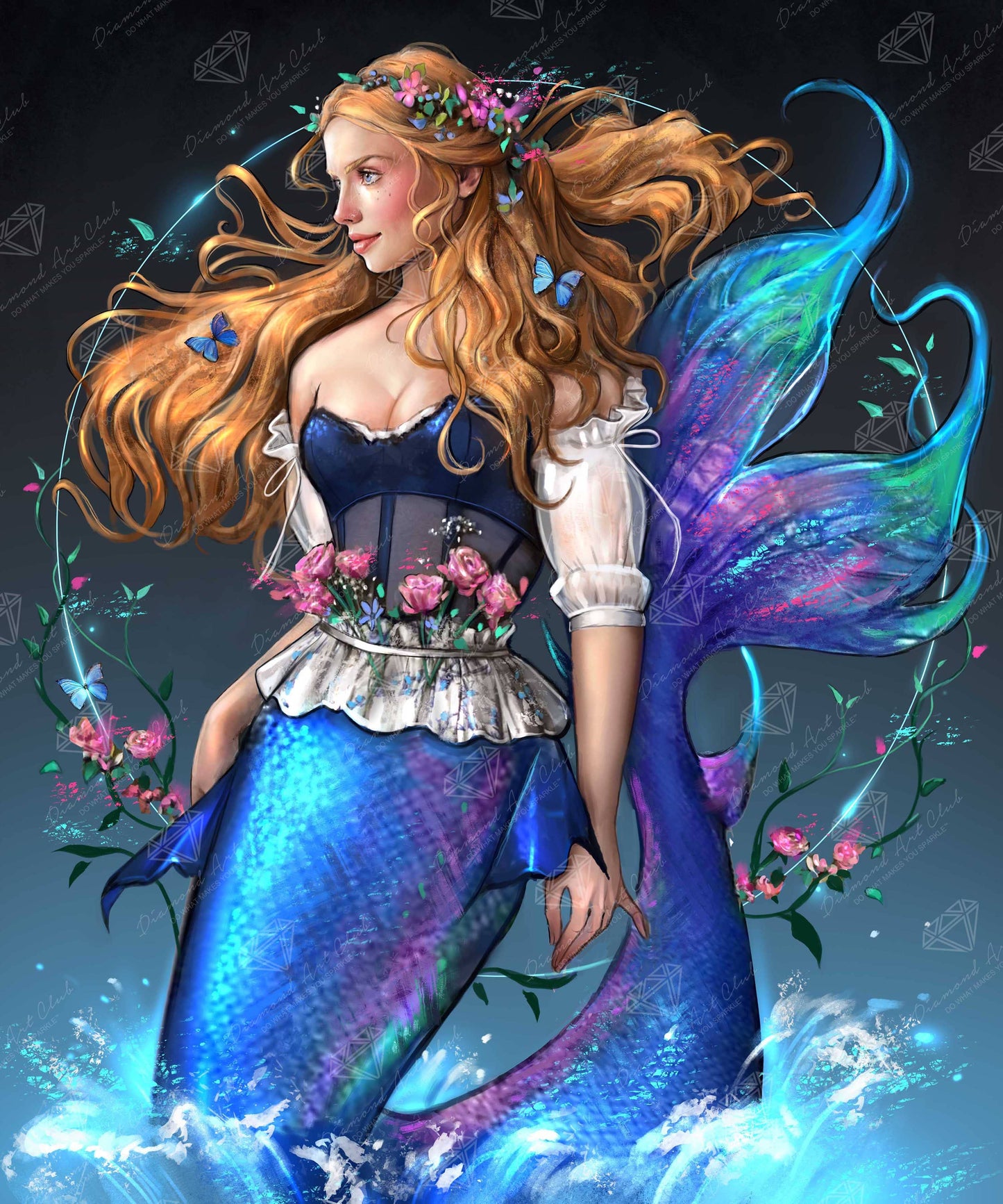 Cottage Girl Mermaid