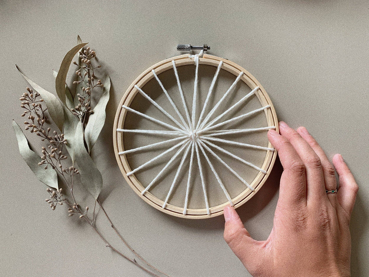 Set of Three Warped Hoops: 6”, 7”, 8”