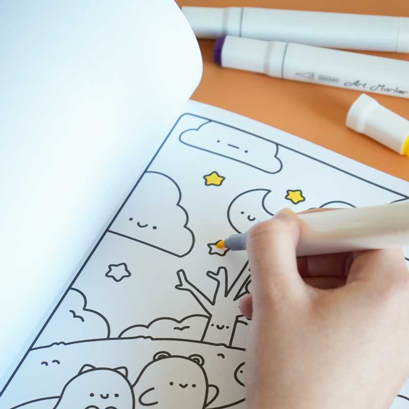 Cute & Cozy Coloring: Spooky by Becky Cas