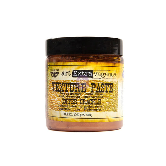 Art Extravagance- Texture Paste – Copper Crackle 8.45oz (250ml