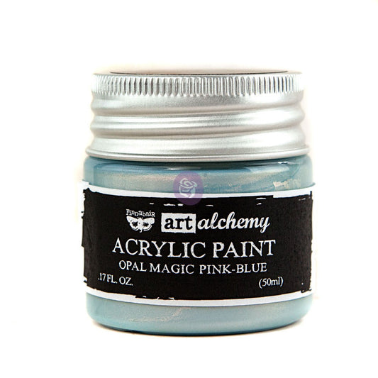 Art Alchemy: Acrylic Paint-Opal Magic Blue-Pink 1.7 fl.oz (50ml)