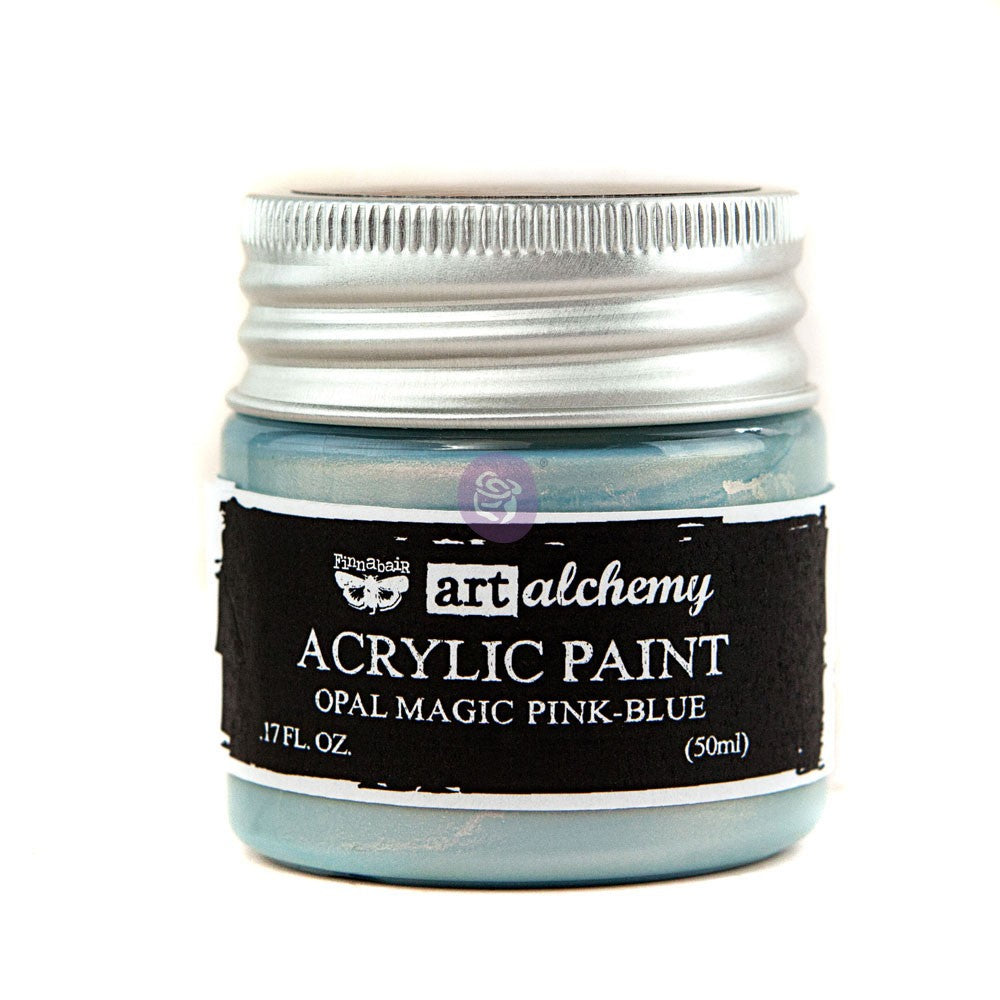 Art Alchemy: Acrylic Paint-Opal Magic Blue-Pink 1.7 fl.oz (50ml)