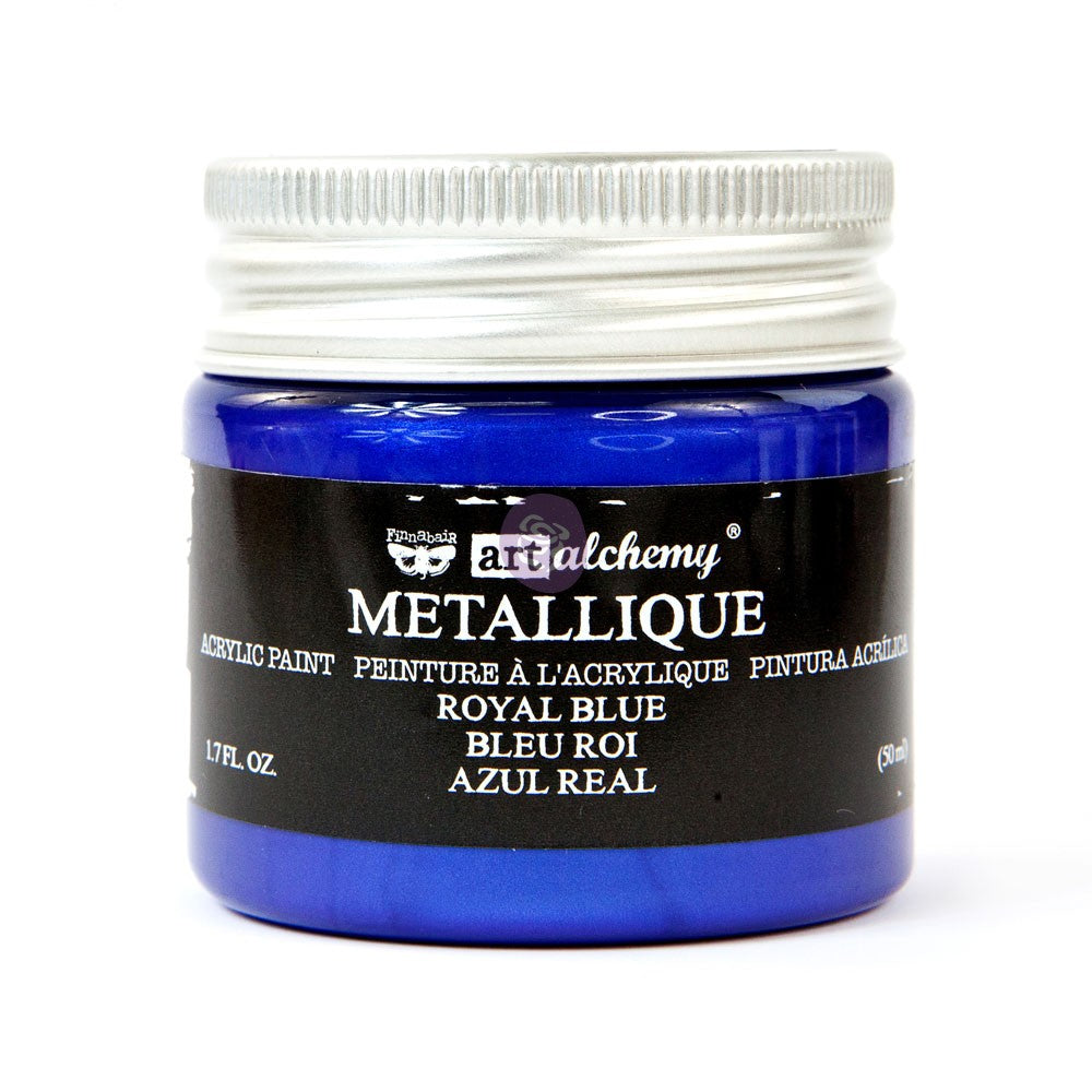 Art Alchemy Metallique Acrylic Paint – Royal Blue