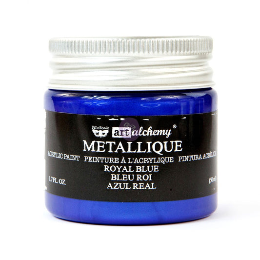 Art Alchemy Metallique Acrylic Paint – Royal Blue