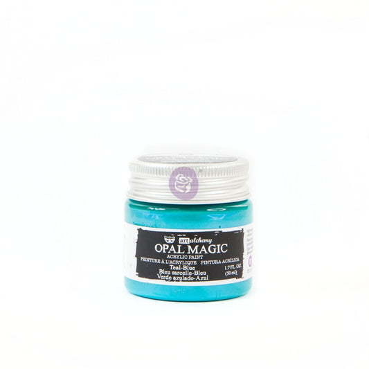 Art Alchemy-Opal Magic Acrylic Paint -Teal-Blue
