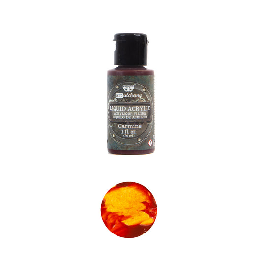 Art Alchemy-Liquid Acrylic Carmine 1fl.oz (30ml)