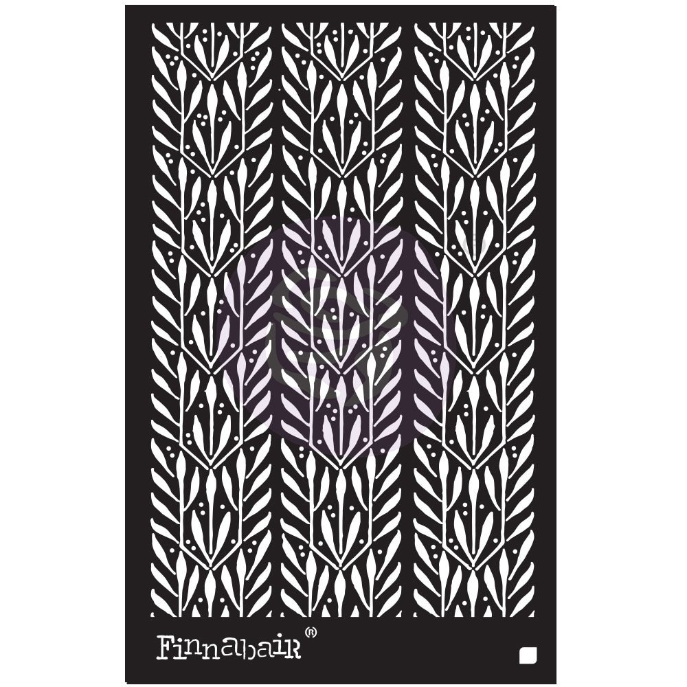 6×9 Stencil – Laurels – 6″ x 9″