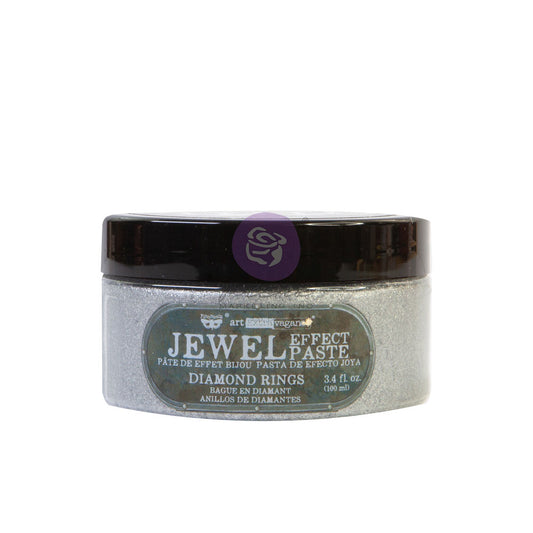 Art Extravagance – Jewel Texture Paste – Diamond Rings – 1 jar, 100ml (3.4 fl oz)