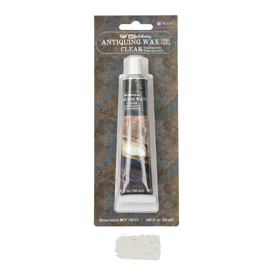 Art Alchemy – Antiquing Wax – Clear – 1 tube, 1.69 fl oz (50 ml)