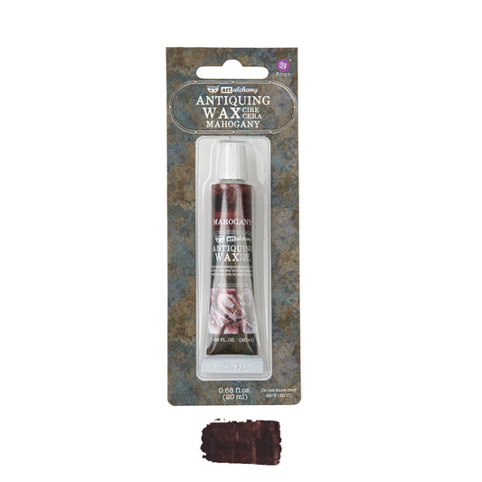 Art Alchemy – Antiquing Wax – Mahogany – 1 tube, 0.68 fl oz (20 ml)