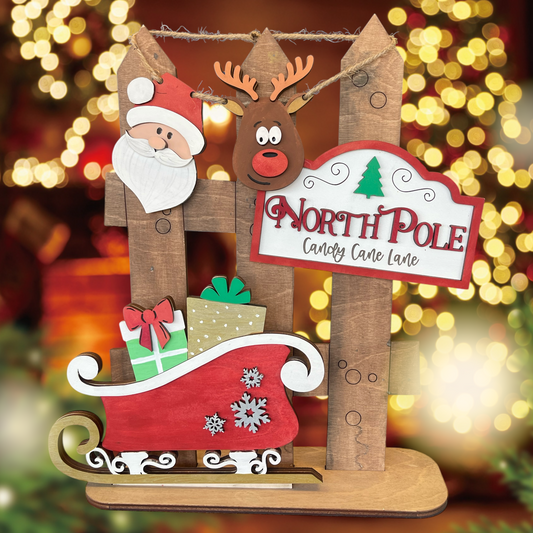 Santa’s Sleigh Fence Add-On