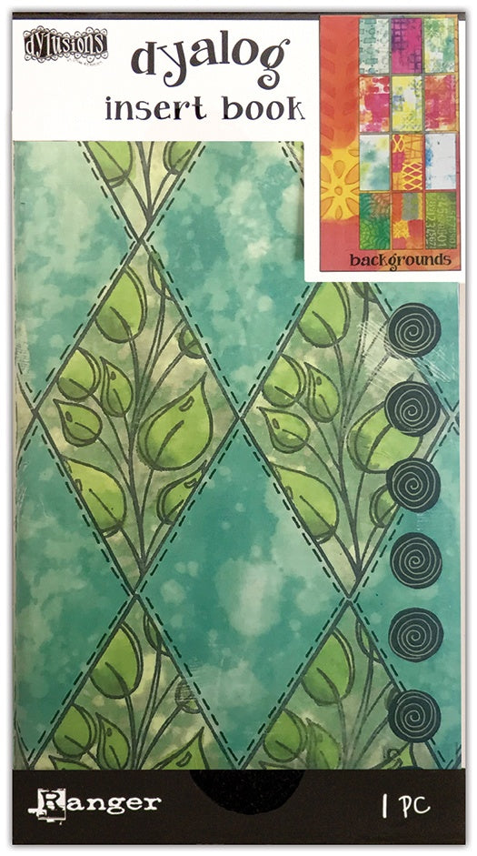 Dyan Reaveley's Dylusions Dyalog Insert Book 4.375"X8.25"