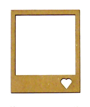 Miniature Heart Polaroid