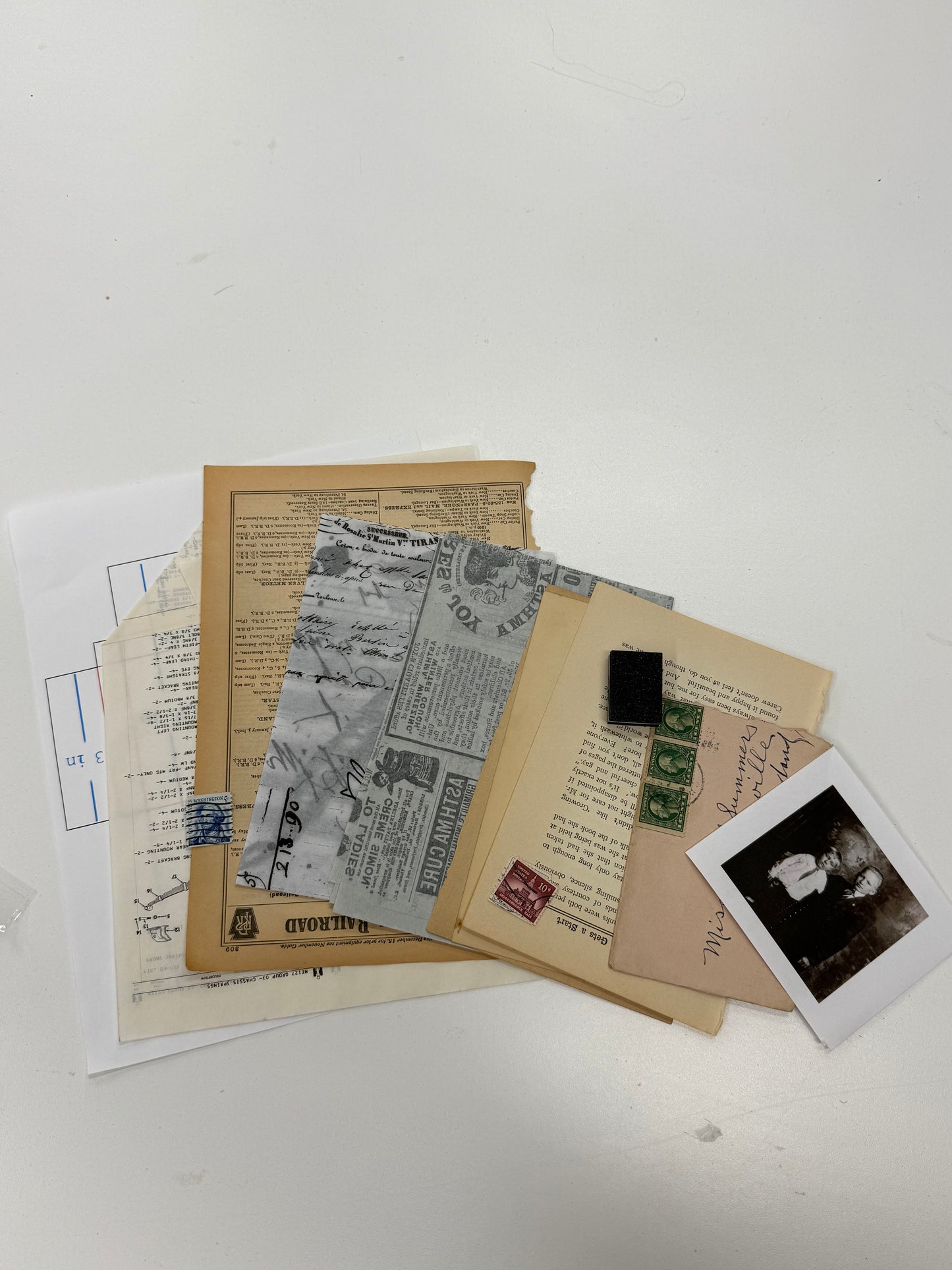 Vintage Ephemera Pack - Tissues