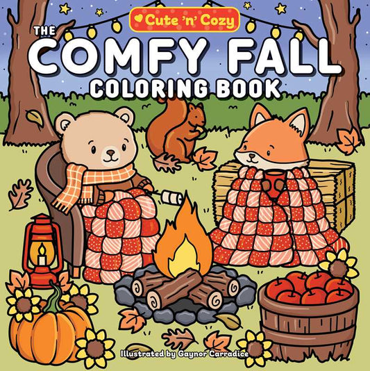 Comfy Fall Coloring Book by
