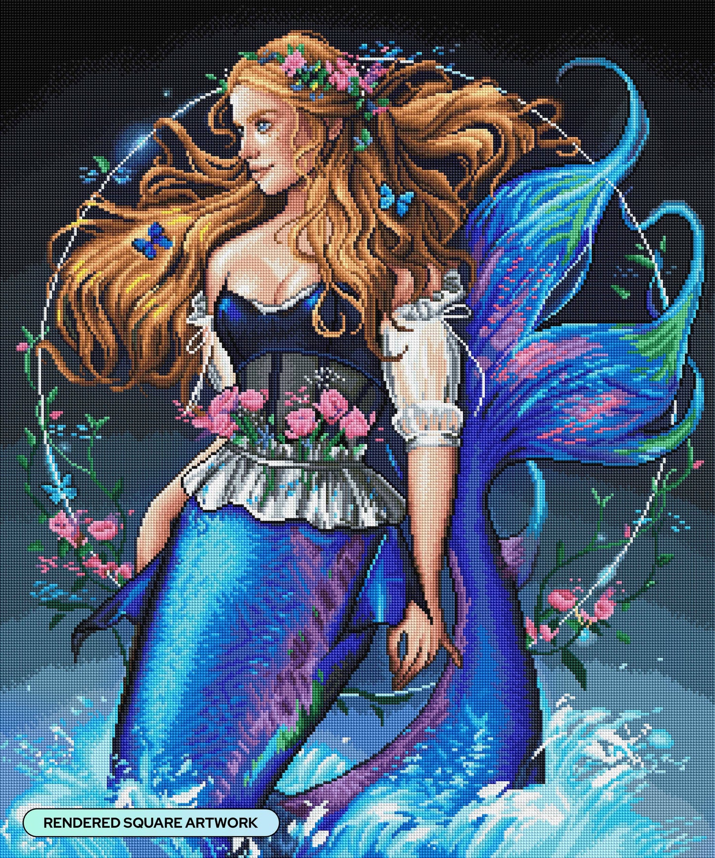 Cottage Girl Mermaid