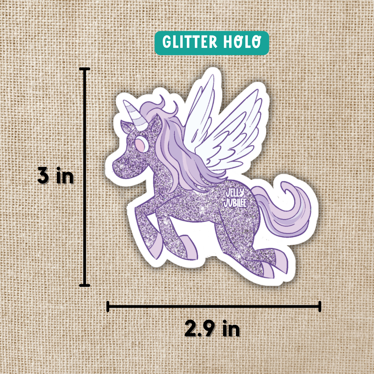 Jelly Jubilee Holographic Sticker | Crescent City