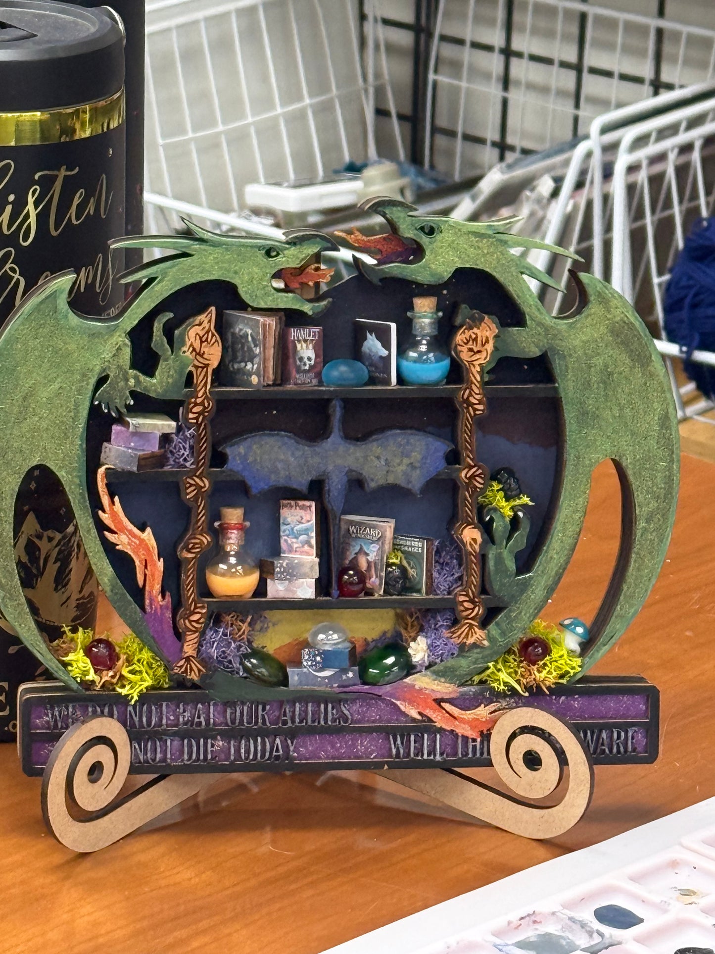Mini Bookshelves Workshop