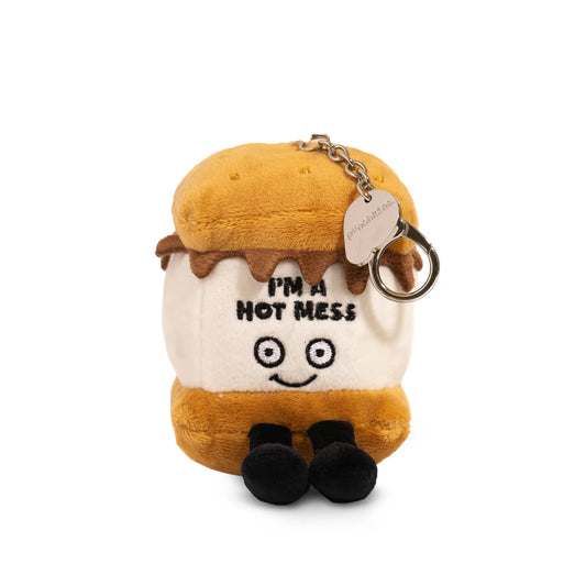 "I'm A Hot Mess" S'More Plush Bag Charm