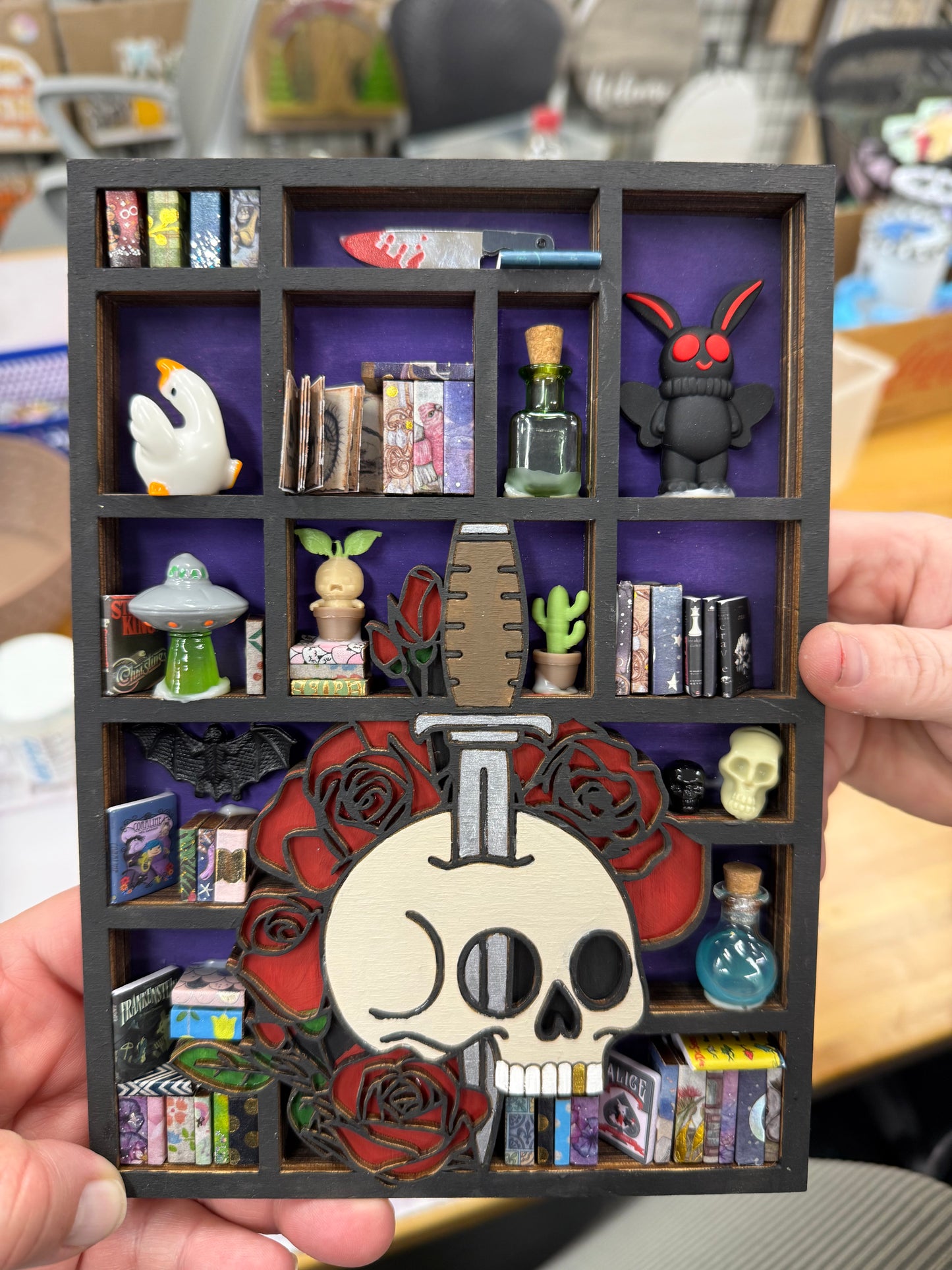 Mini Bookshelves Workshop