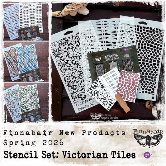 Victorian Stencils - set of 3