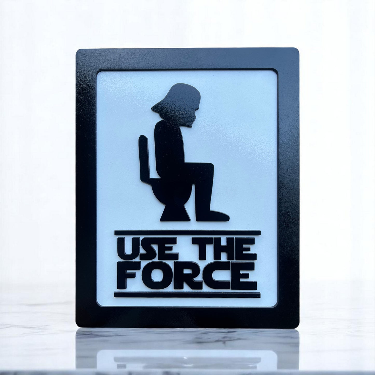 Darth Vader - Use the Force - Bathroom Sign