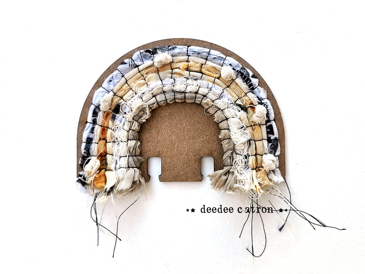 roloDEX cards : rainbow weaving