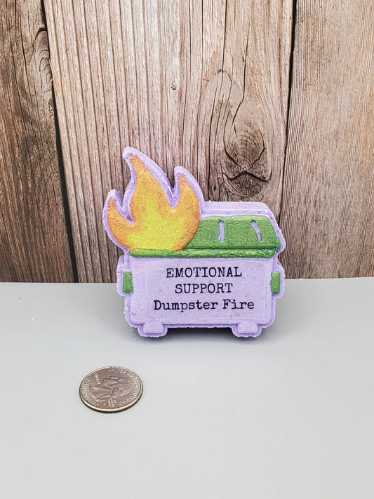 Emotional Support Dumpster Fire Bath Bomb